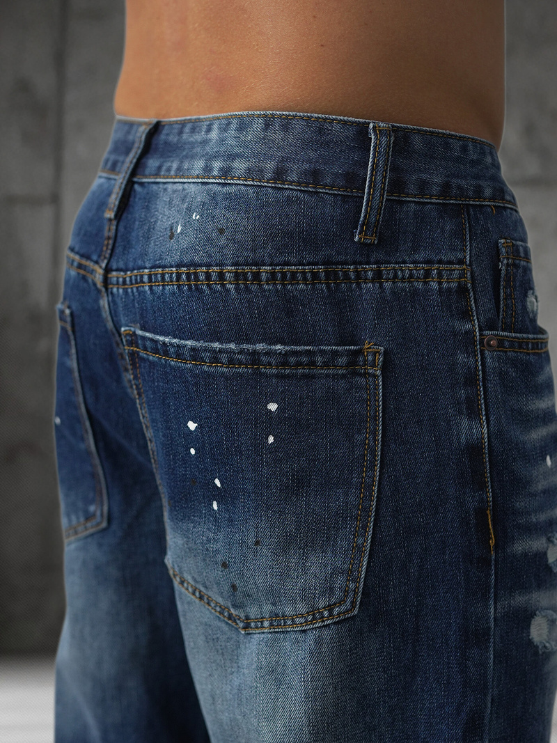 Férfi farmer nadrág kék OOZONEE O/KK2885