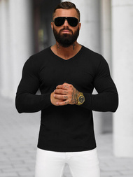 Férfi Pulóver Fekete OZONEE NB/MMB601/4Z