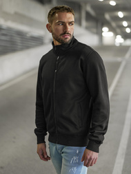 Férfi Pulóver Fekete OZONEE JS/2002Z