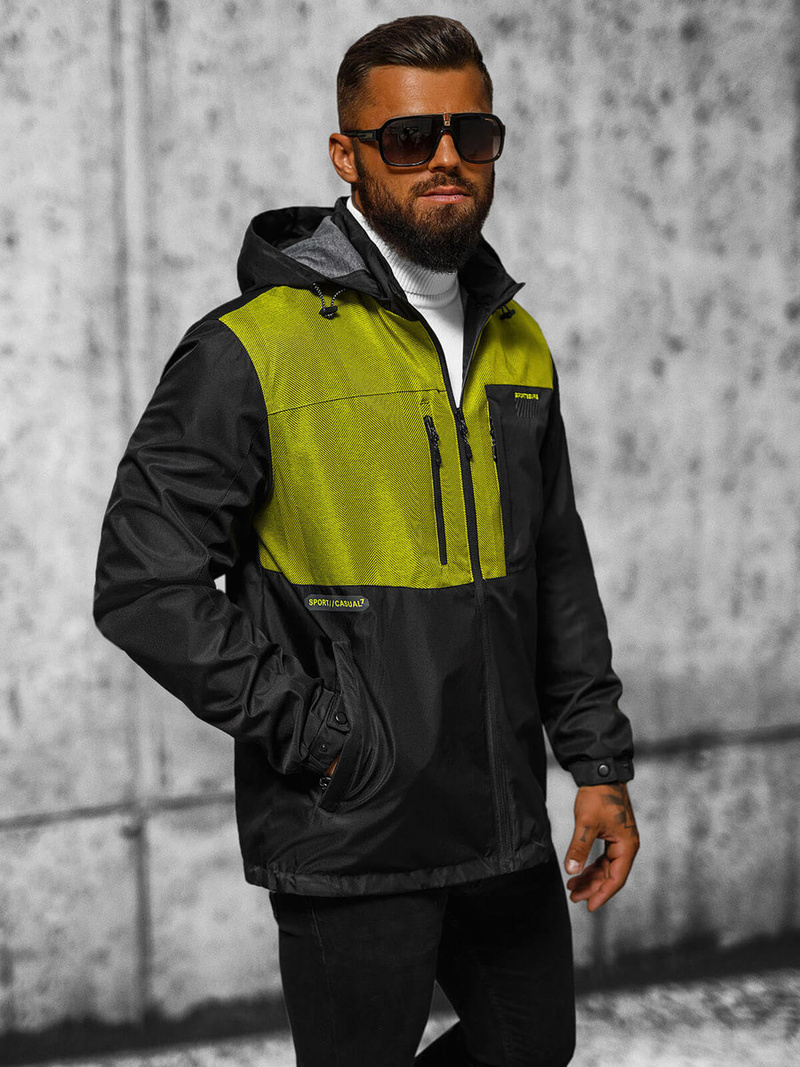 Férfi dzseki fekete OZONEE JS/22M311/392