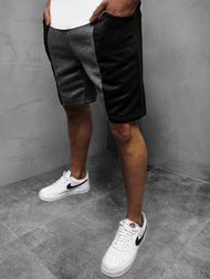 Férfi rövidnadrág Grafit-fekete OZONEE JS/81016Z