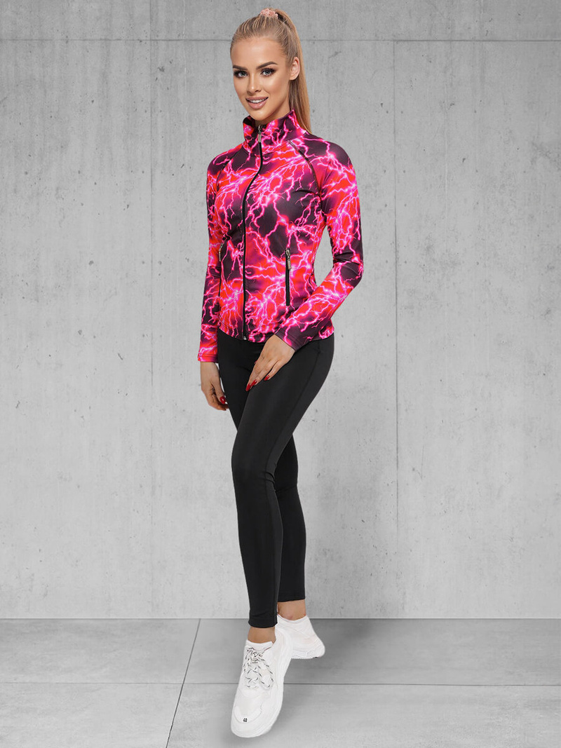 Kétrészes női tréning szett Rózsaszín OZONEE O/20713