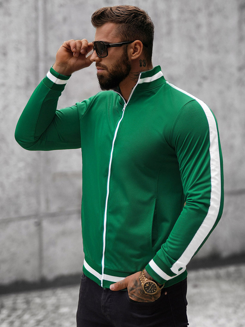 Férfi szabadidő felső Zöld OZONEE O/2126Z