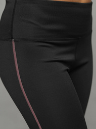 Kétrészes női tréning szett fekete OZONEE O/XL012/1Z