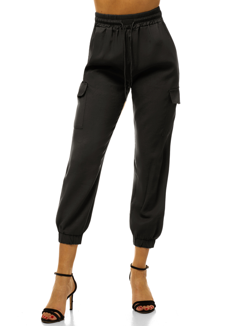 Női jogger nadrág Fekete OZONEE O/HM006