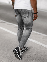 Férfi farmer nadrág grafit OZONEE NB/MP0163N