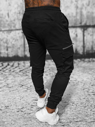 Férfi nadrág jogger fekete OZONEE O/G3043
