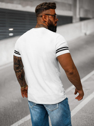 Férfi Póló Fehér OZONEE O/8T1275/1