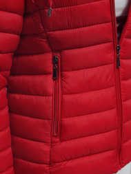 Női Kabát Piros OZONEE JS/16M9101/270