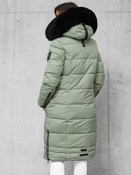 Női téli kabát mentol OZONEE O/W377