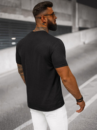 Férfi Póló Fekete OZONEE O/L1451