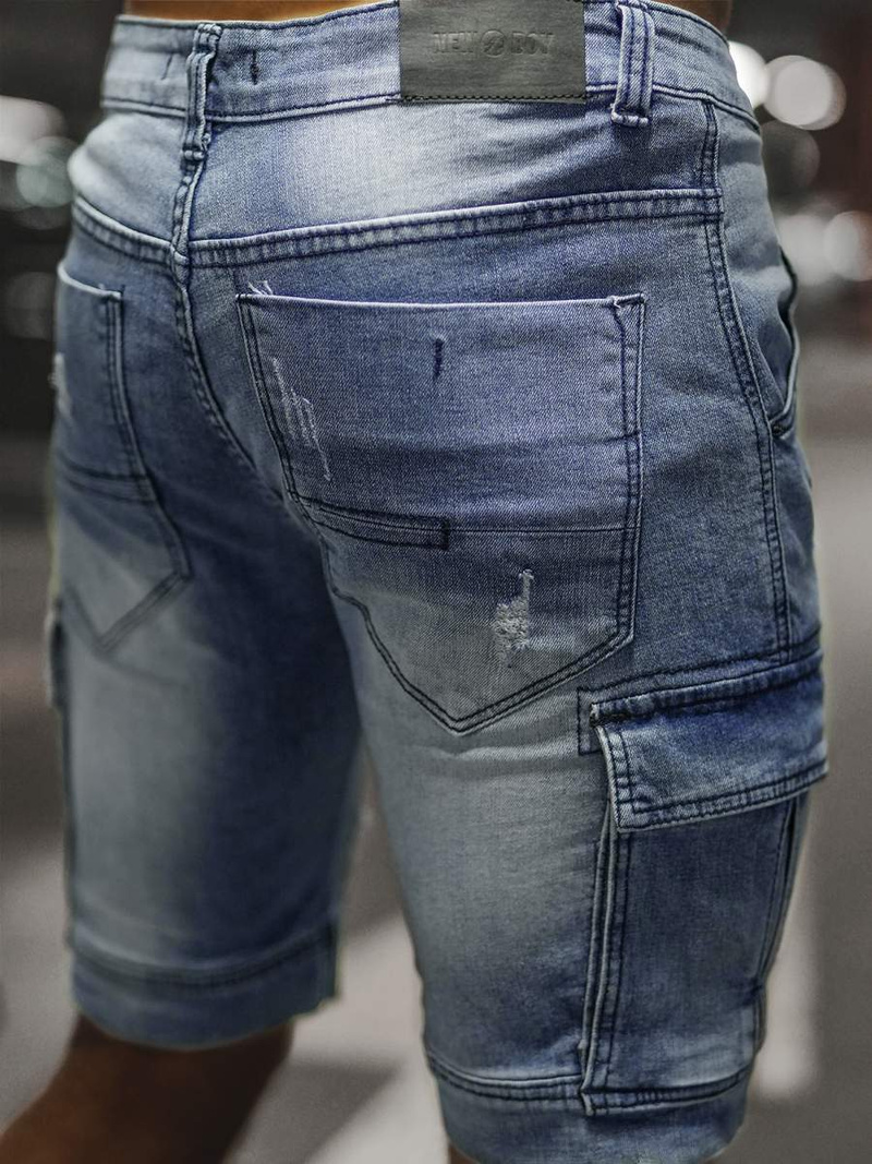 Férfi Rövidnadrág Világos-Kék OZONEE NB/MP0039BCZ