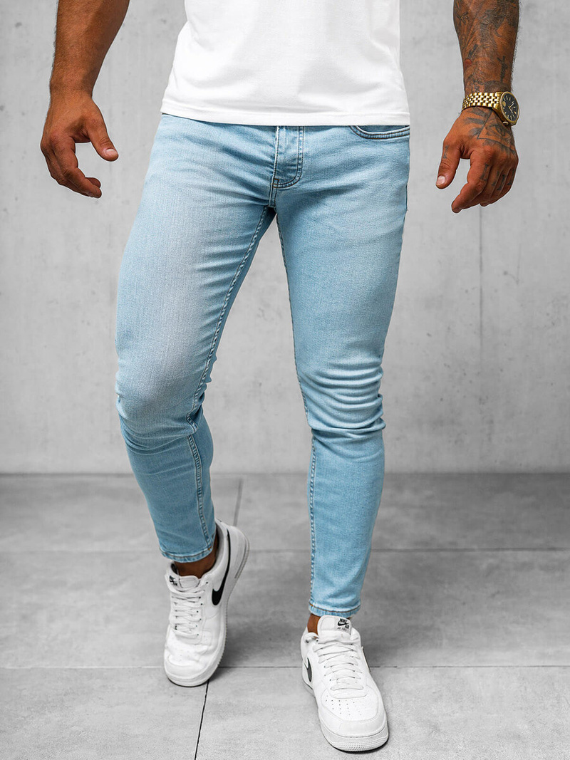 Férfi farmer nadrág kék OZONEE O/426SP