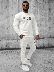 Férfi melegítő együttes fehér OZONEE 20