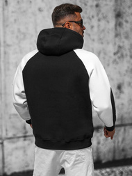 Kapucnis felső fekete OZONEE O/SWE23037