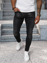 Férfi Farmer Nadrág Fekete OZONEE NB/MP0025NZ