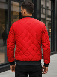 Férfi kabát piros OZONEE JS/MY01Z