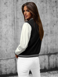 Női kabát fekete OZONEE JS/16M9067/392