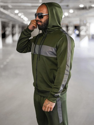 Férfi Szabadidő Együttes Zöld OZONEE JS/8C8115/29Z