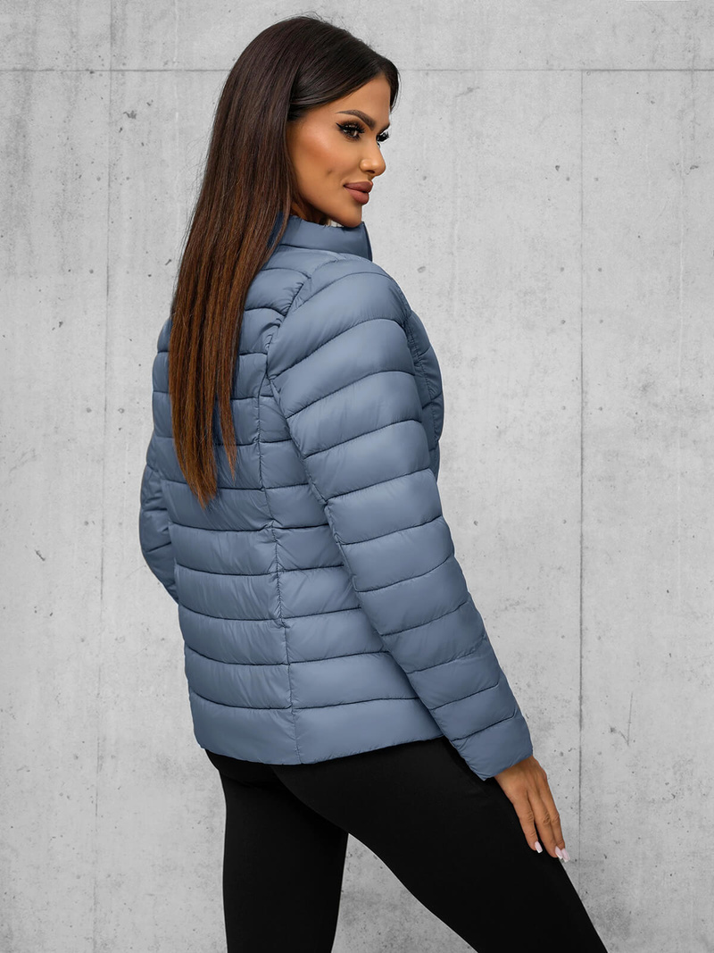 Női kabát acél OZONEE JS/11Z8170Z