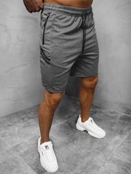 Férfi rövidnadrág grafit OZONEE JS/68041/5