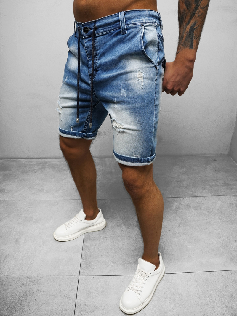 Férfi Rövidnadrág Világos-Kék OZONEE NB/MP0036BC/1