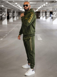 Férfi Szabadidő Együttes Zöld OZONEE JS/8C8117/29Z