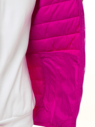 Női dzseki fukszia OZONEE JS/M23037/14