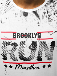 Férfi atléta Fehér OZONEE JS/KS2075