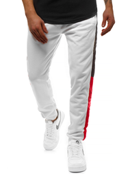 Férfi melegítő nadrág Fehér OZONEE JS/JZ11012