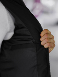 Férfi kabát fekete OZONEE JS/31M5003Z