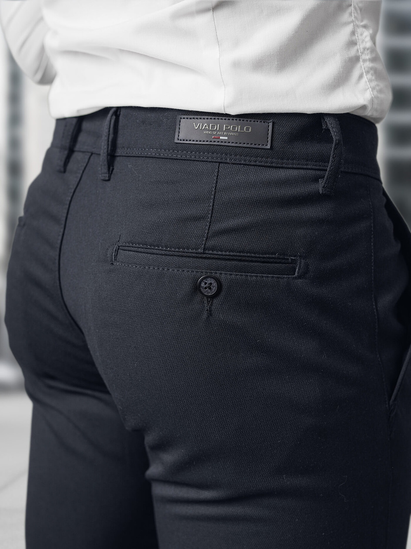 Férfi chino nadrág gránát OZONEE V/5100