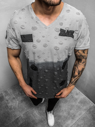 Férfi póló Szürke MJ/318YZ