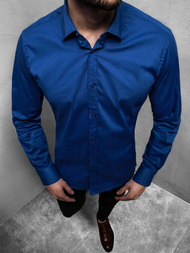 Férfi Ing Kobalt OZONEE EP/K04Z