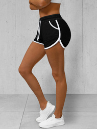 Női Rövidnadrág Fekete OZONEE JS/8K208/3