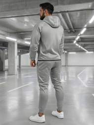 Férfi melegítő együttes szürke OZONEE JS/8C1966/2