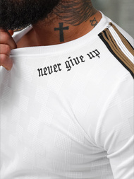 Férfi Póló Fehér OZONEE O/QS11621