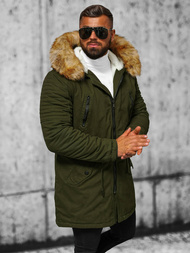 Férfi parka kabát khaki OZONEE JD/390Z