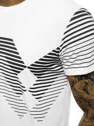 Férfi póló Fehér OZONEE JS/KS2058Z