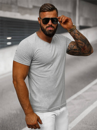 Férfi Póló Szürkés OZONEE JS/712007Z