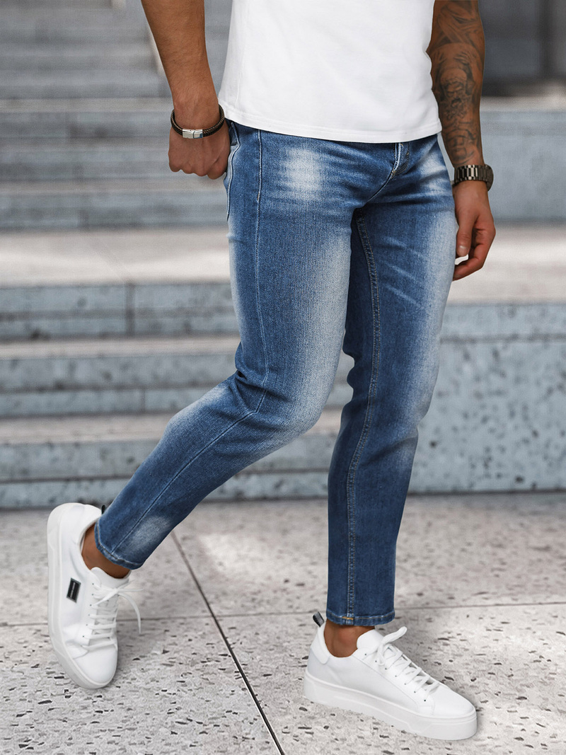 Férfi farmer nadrág kék OZONEE NB/MP0199BC