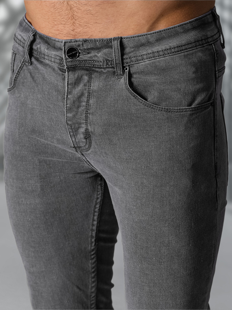 Férfi farmer nadrág grafit OZONEE NB/MP0192GSZ