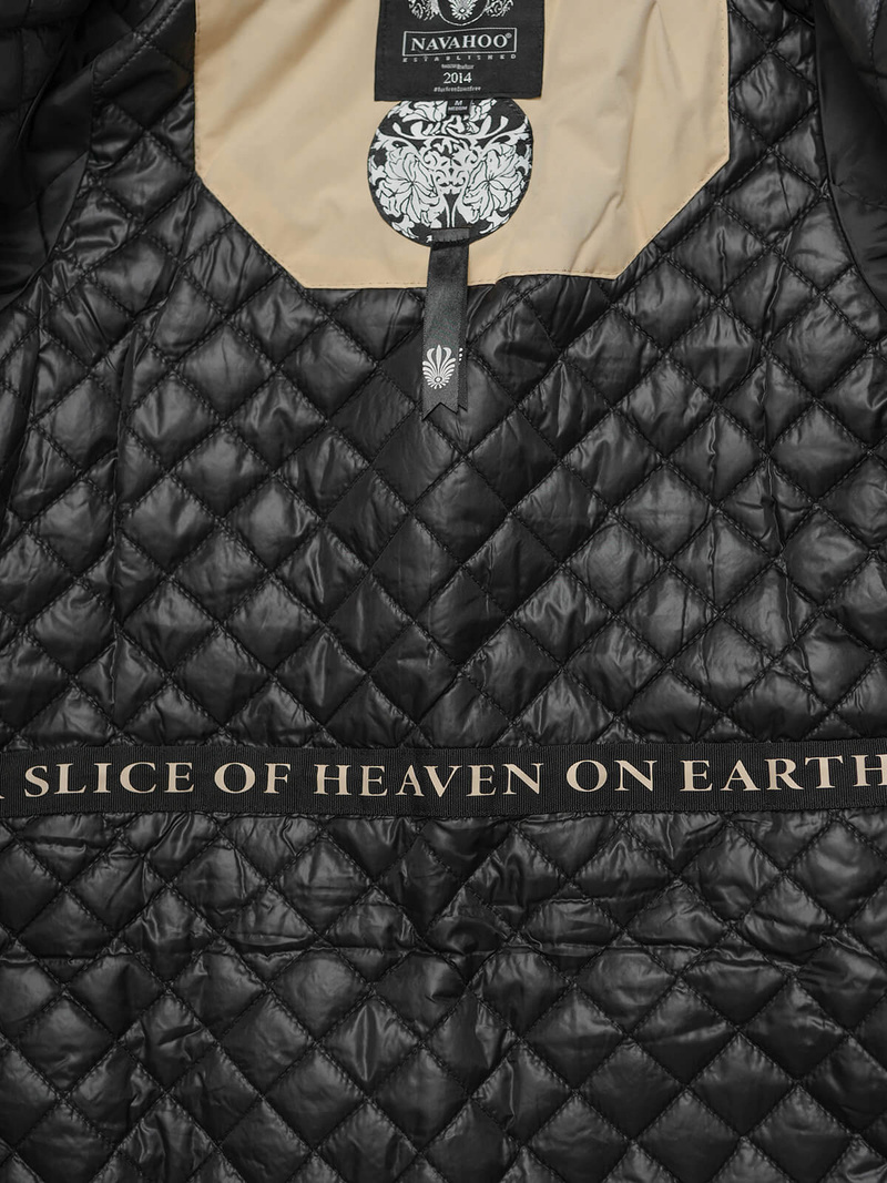 Női téli kabát bézs OZONEE O/W377Z