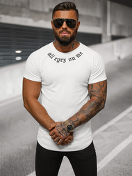 Férfi Póló Fehér OZONEE O/T7256