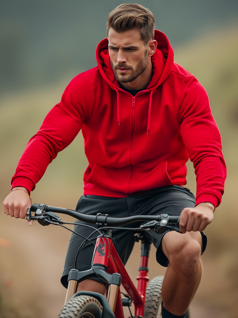 Férfi Melegítő felső Piros OZONEE JS/2008