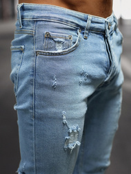 Férfi Farmer Nadrág Kék OZONEE O/WE1130