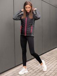 Női dzseki Fekete OZONEE JS/KSW4003Z