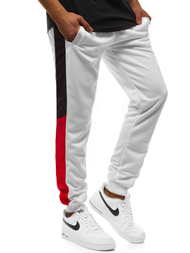 Férfi melegítő nadrág Fehér OZONEE JS/JZ11012