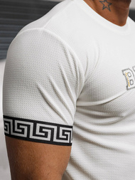 Férfi Póló Fehér OZONEE O/T7571