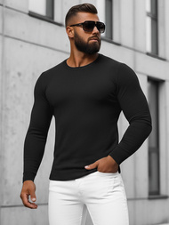 Férfi Pulóver Fekete OZONEE NB/MMB602/4Z